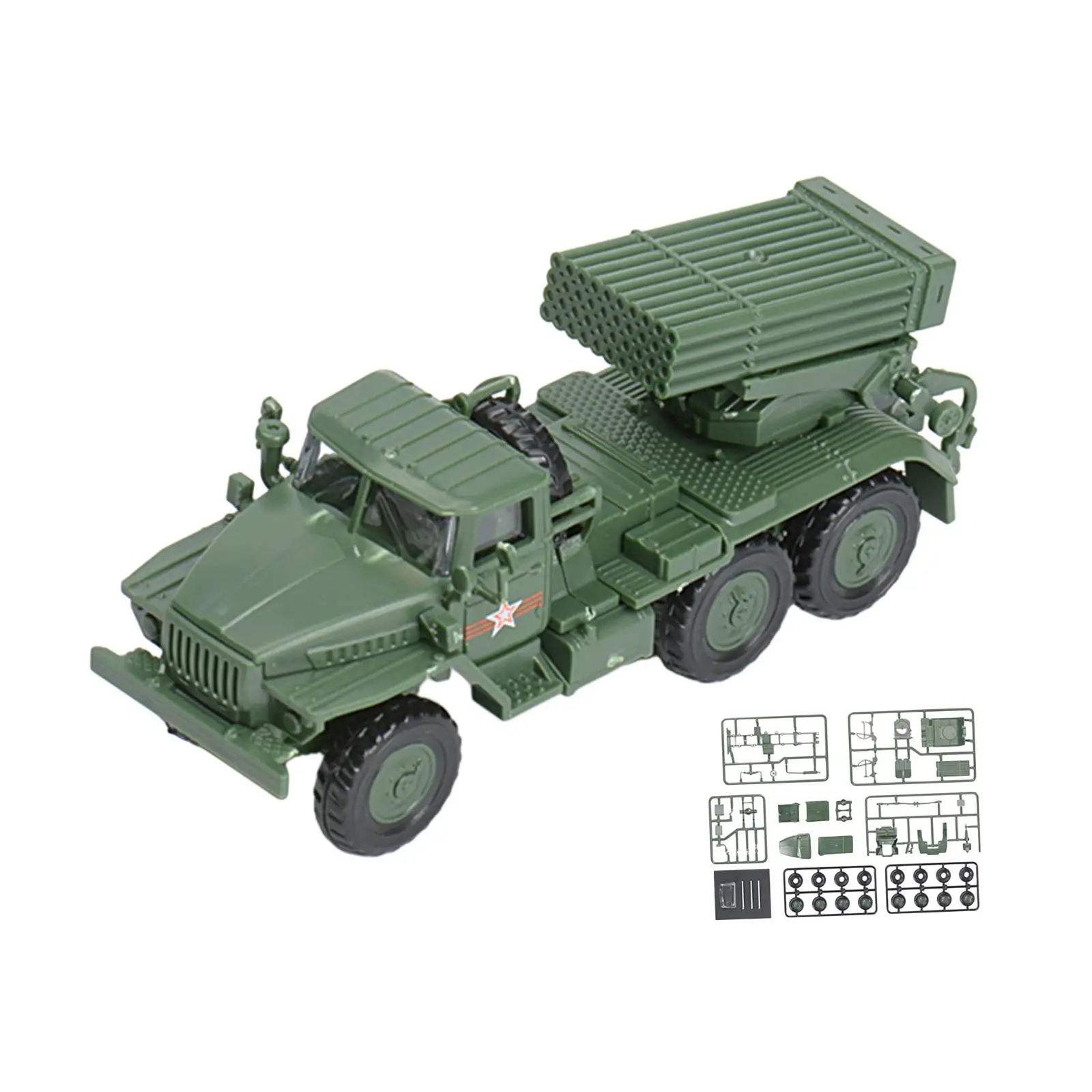 1:72 Scale Vehicle Model Kits Puzzle Games Model Car Building Toys for Keepsake Tabletop Decor Collection Display Children Boys