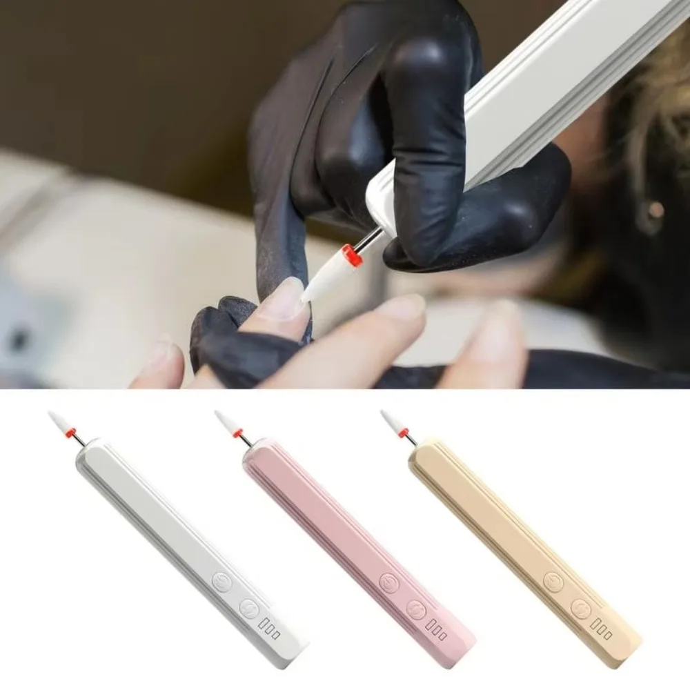 Portable Electric Nail Drill Machine Remove Nails Manicure Nail Polishing Machine USB Rechargeable Mini Nail Polisher for Women