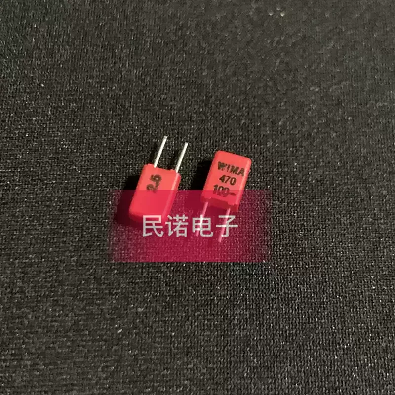10-100pcs German Weima capacitor WIMA FKP02 100V 470PF 100V 471 0.00047UF Pin distance 2.5