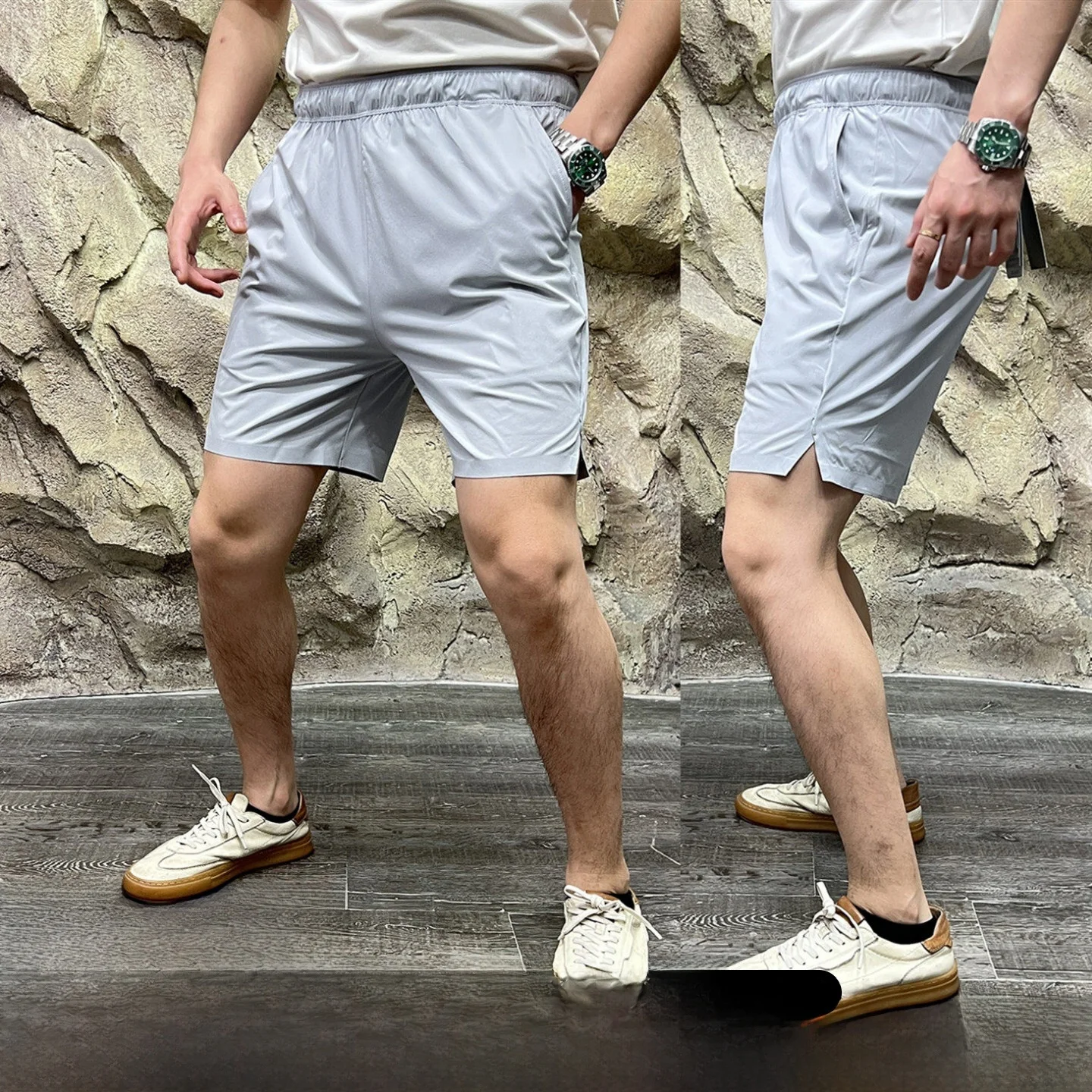 

Высококачественные прочные мужские брюки Pr 3D Tailored Qui Dry Moisture ng, эластичные повседневные брюки, прямые брюки с высокой талией