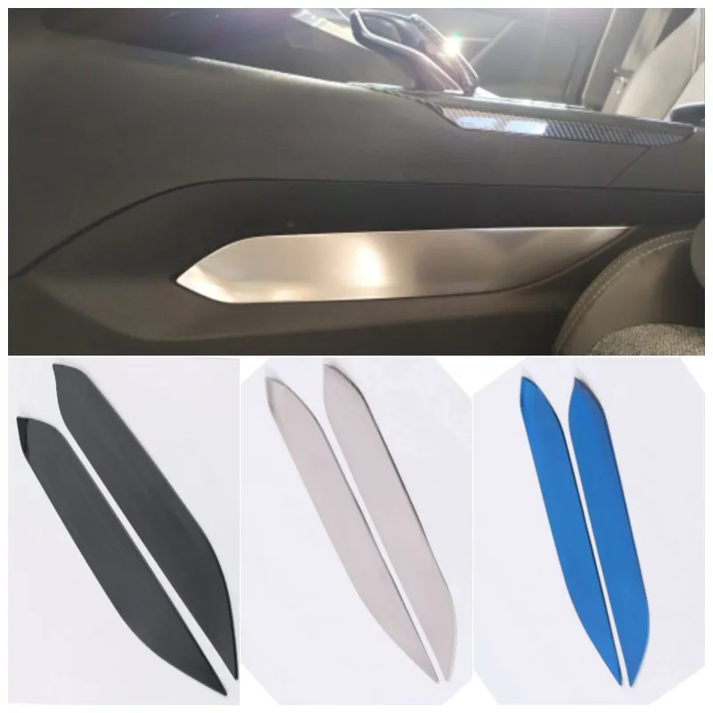 

For Peugeot 3008 GT 5008 2017 2018 2019 2020 Accessories Transmission Shift Stalls Gear Frame The Copilot Glove Storage Cover