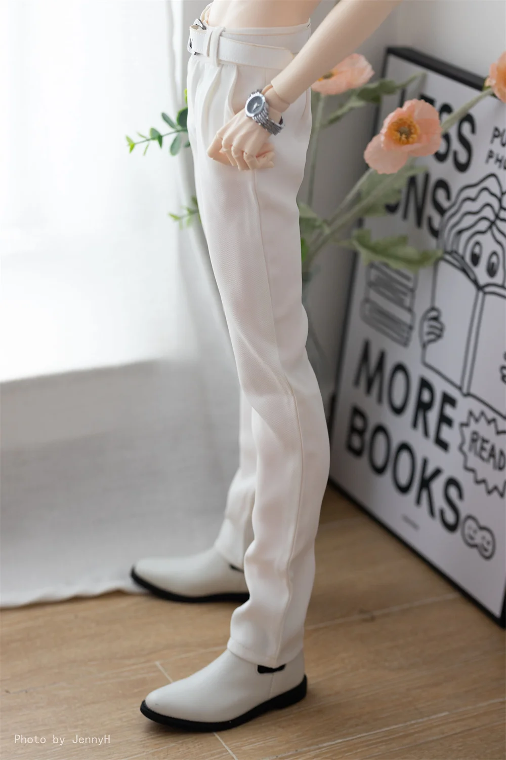 【High Quality】Male Elegant Draping Casual Slim Trousers Formal Suit Pants for 1/4 1/3 BJD Normal/Strong Uncle Action Figure
