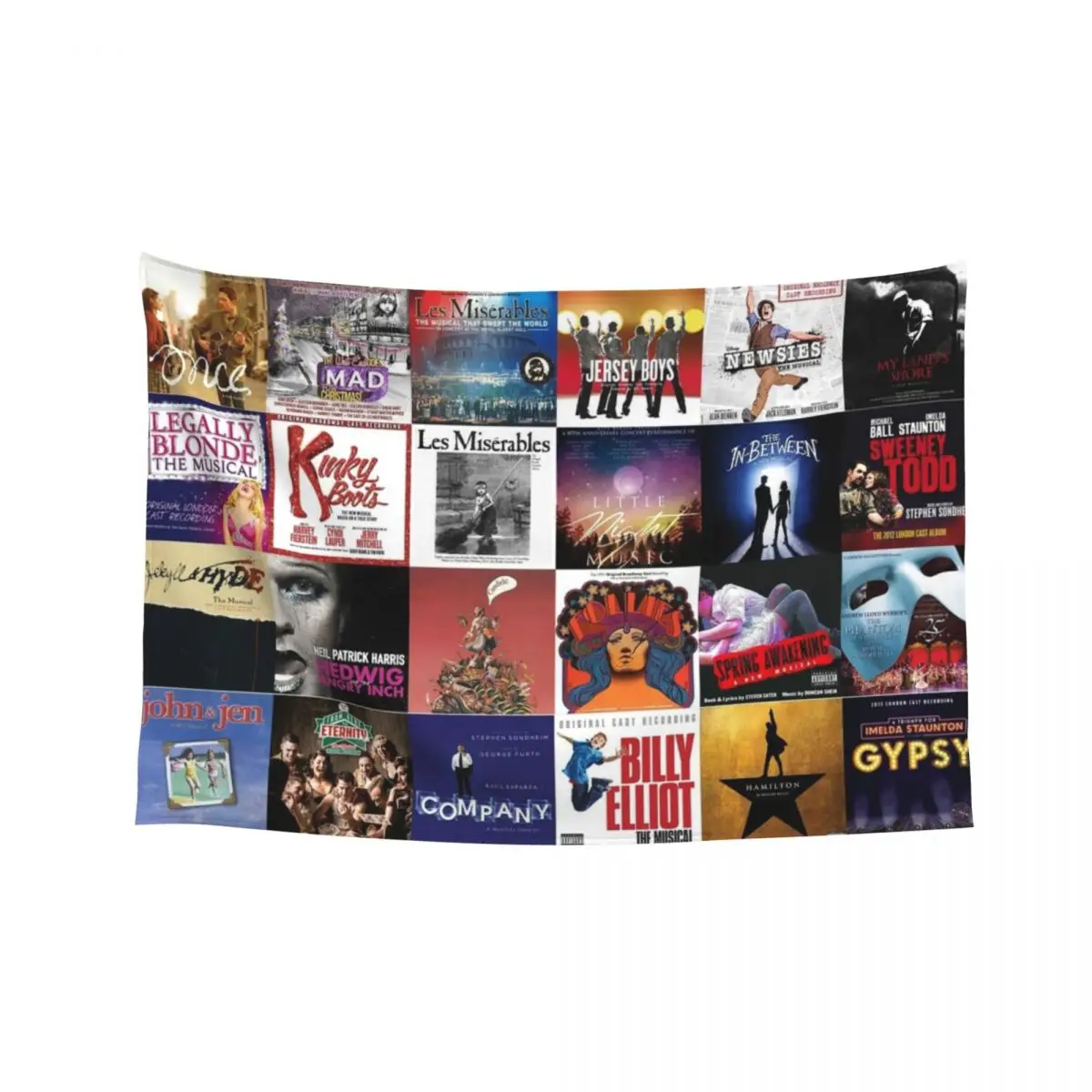 

Proud Musical Theatre Trash Tapestry Wallpaper Bed Room Decoration Tapestry