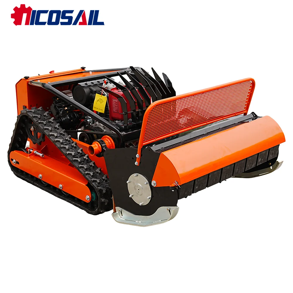 التوصيل المجاني محرك CE EPA جزازة العشب لجميع التضاريس جهاز التحكم عن بعد المطاطي جزازة العشب