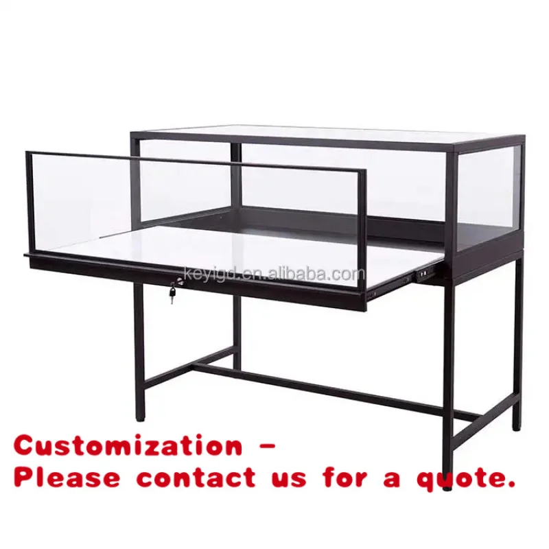 

Customize.Custom Watch Store Jewellery Display Cabinet Glass Jewelry Showcase