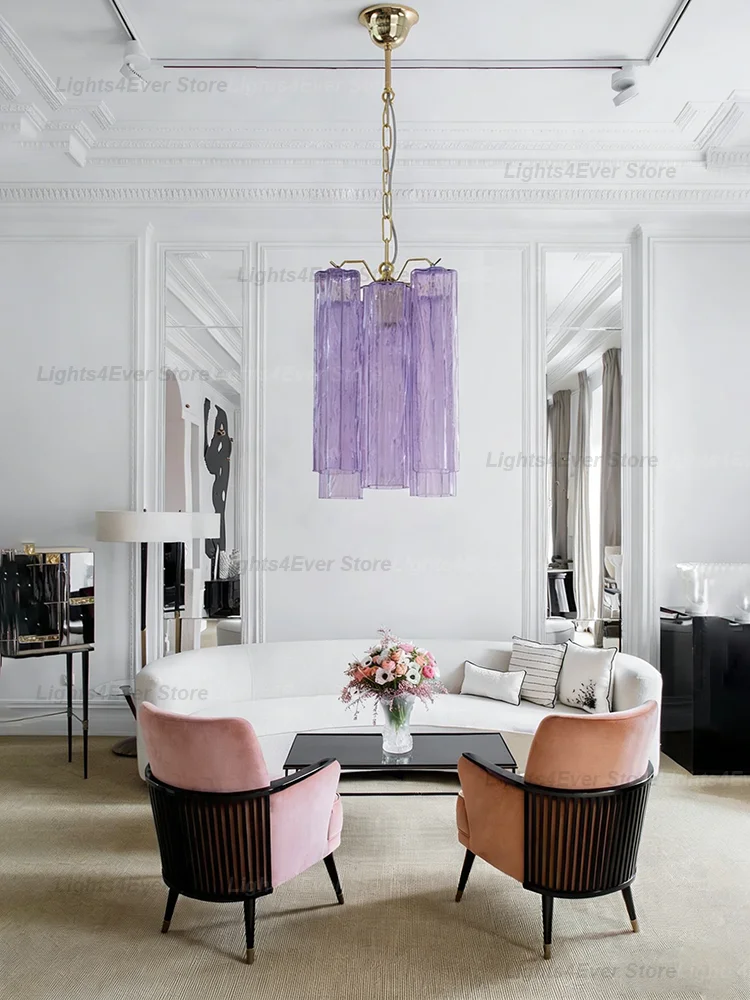 

Italy Modern Murano Glass OZ0314 Chandelier Elegant Home-appliance LED Dimmable Main Lamp For Living Room Dining Room