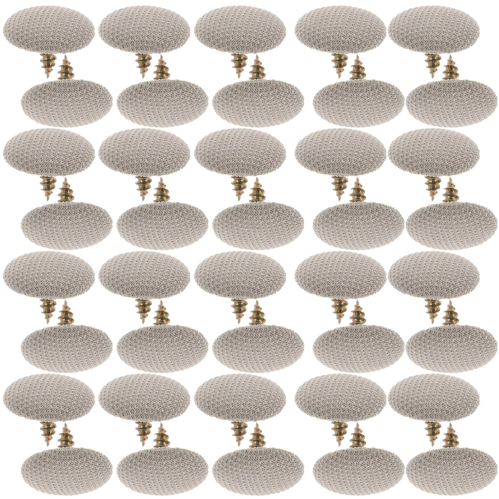 1Set Car Headliner Rivet Kit Strong Iron Core Cloth Cover Headliner Button for Roof Fabric Detachment Repair Interior Auto