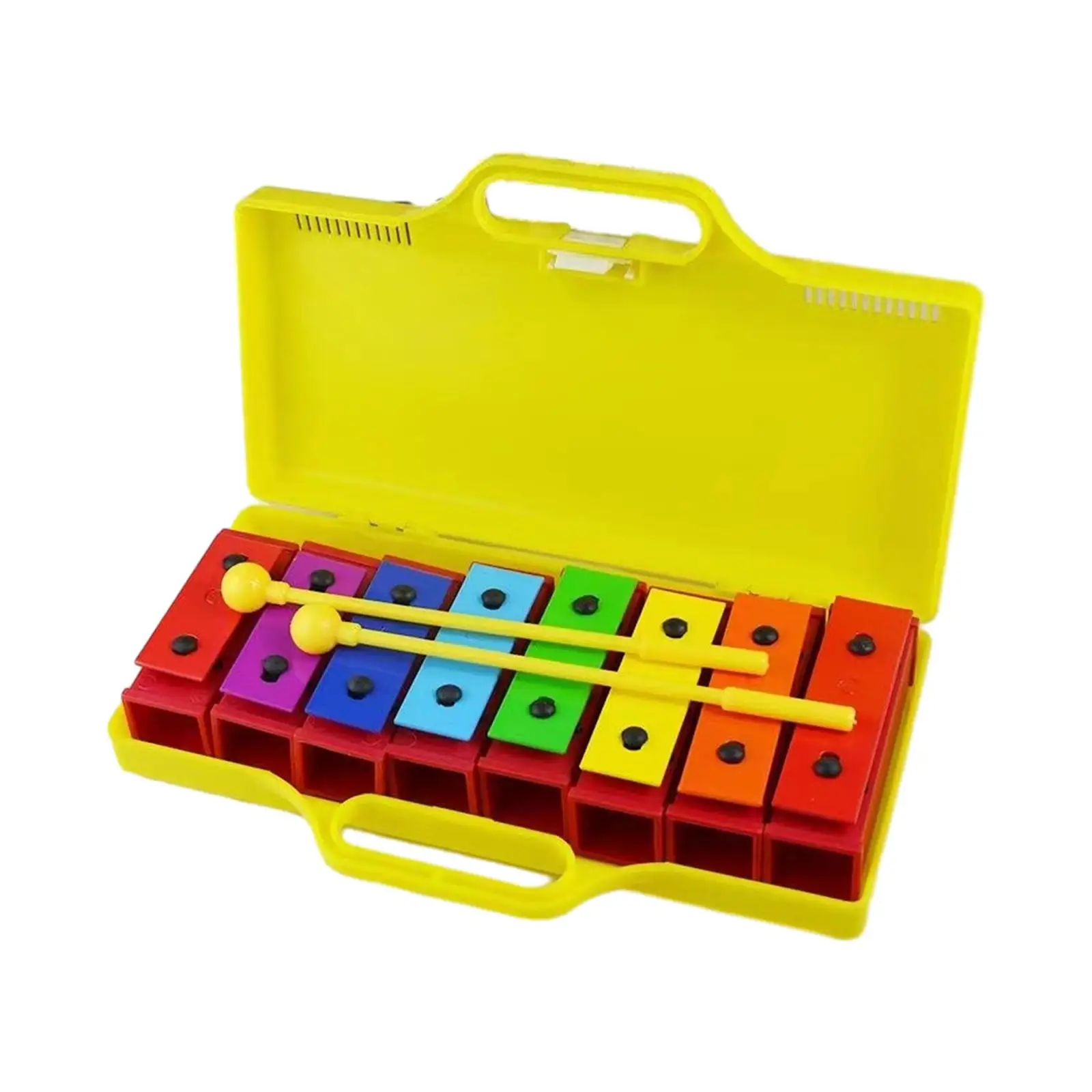 Xylophone avec étui, musique, fuchsia métal prédire, alth, jouet musical coloré