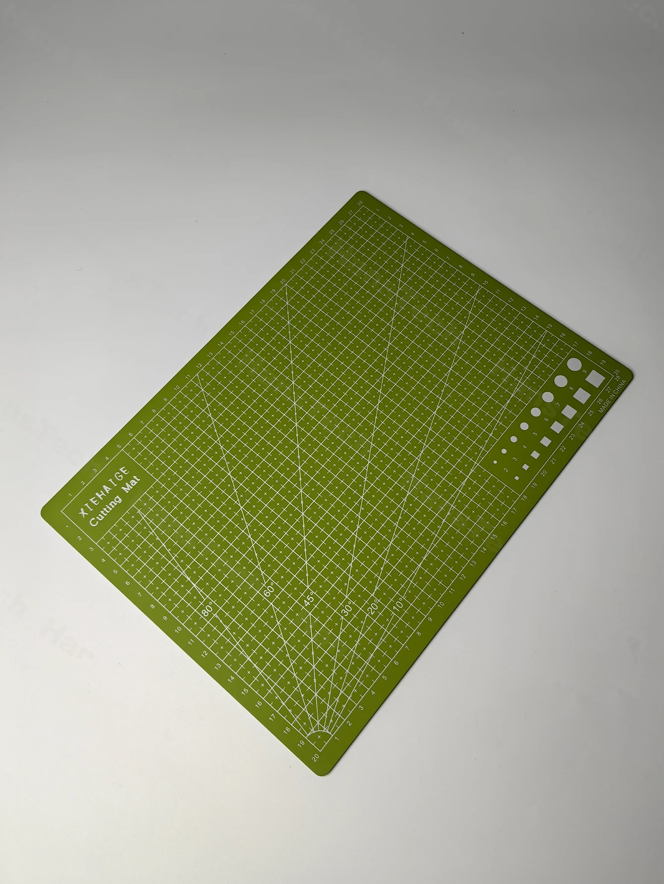 Planche à découper double face A4, tampon de coupe en argile, planche à découper en caoutchouc, modèle de planche à graver