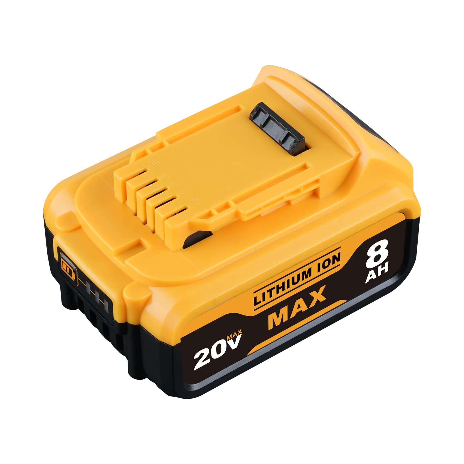 

8000 мАч Dcb205 Замена аккумулятора Dewalt 20 В, совместимого с аккумуляторными инструментами Dcb201 Dcb203 Dcb204 Dcb206