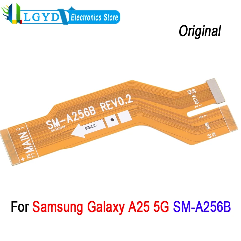 Motherboard Flex Cable For Samsung Galaxy A25 5G SM-A256B Mainboard Connection Cable Repair Replacement Spare Part