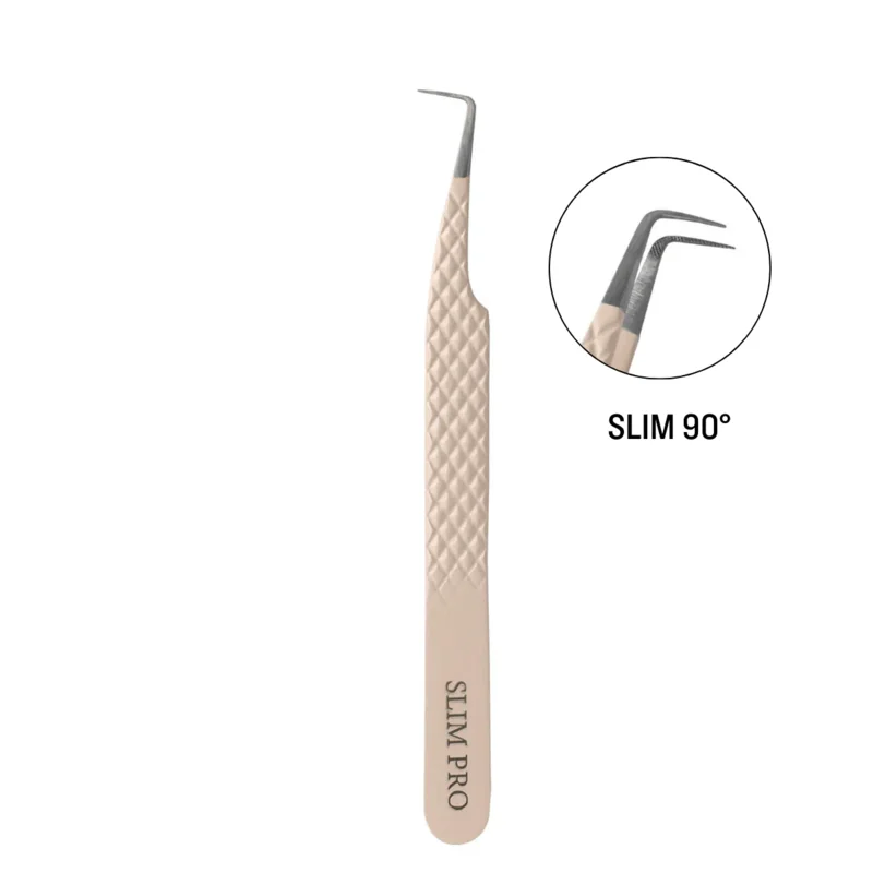 5 قطعة الألياف تلميح رمش تمديد الملقط عدة الفولاذ المقاوم للصدأ الحاجب الملقط حجم عزل pinzas تمديدات دي pestañas