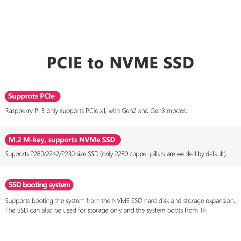 MPS2280 Poe With Case For Raspberry Pi5 Poe PCIE To NVME SSD HAT Support 2230/2242/2280 SSD Support 5V4.5A Output Easy Install