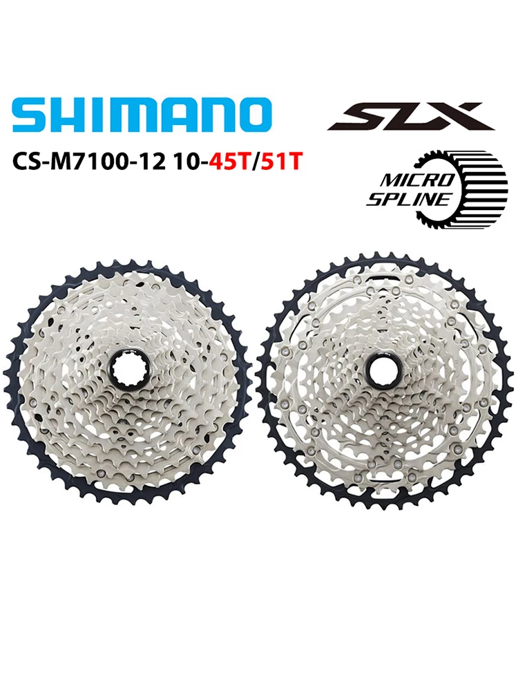 AliExpress Shimano SHIMANO Deore SLX M7100 12 Speed Mountain Bike Flywheel 12V Variable Flying 12S 10-51T 10-45T