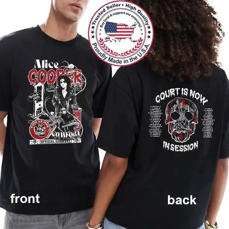 Aliceeee Cooperrrr 2025 Tour Court Is Now In Session Too Close T Shirt