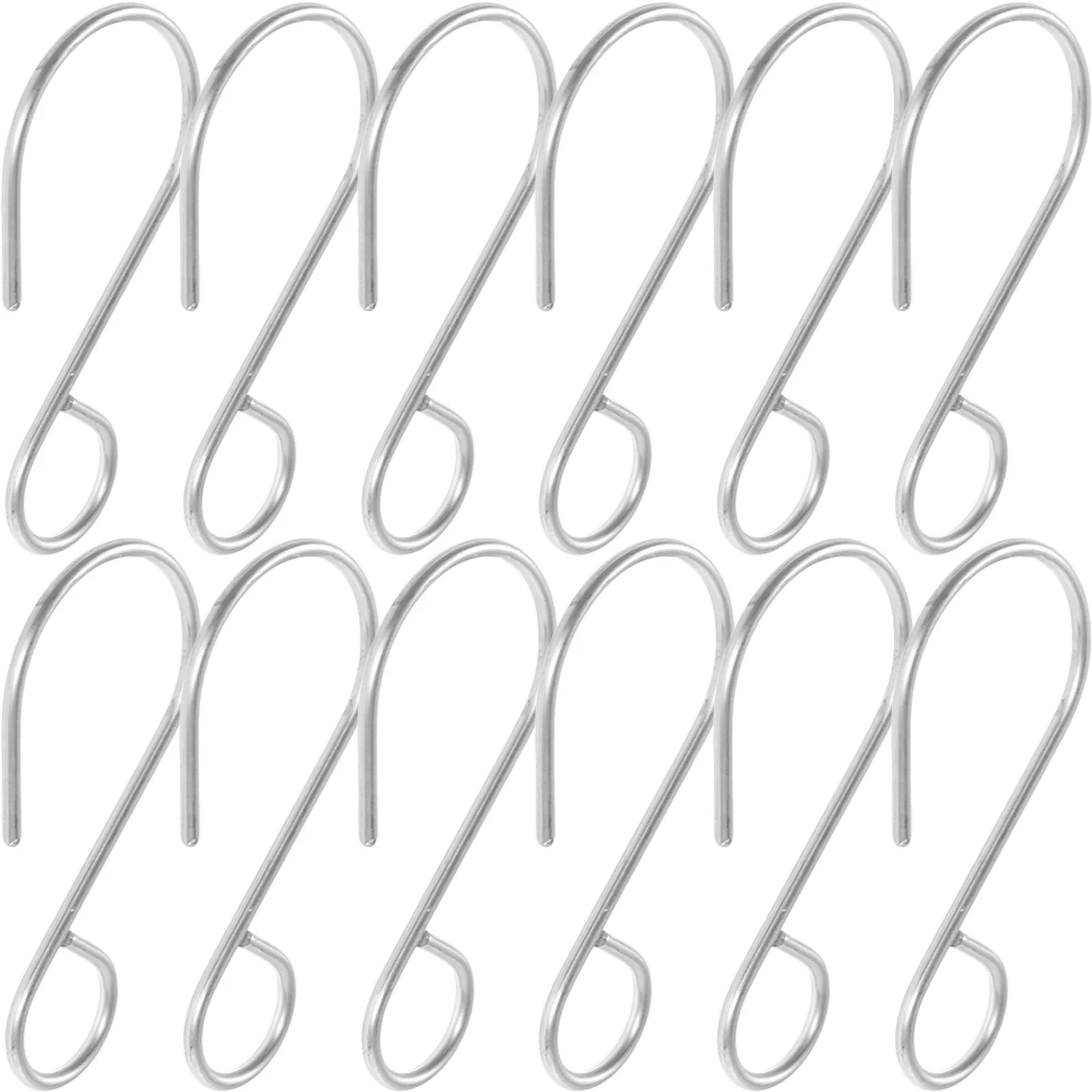 

100Pcs S Shape Hooks Car Seat Cover Mounting Hangers Heavy Duty Metal Clips for Seat Cushion Installation Fasten