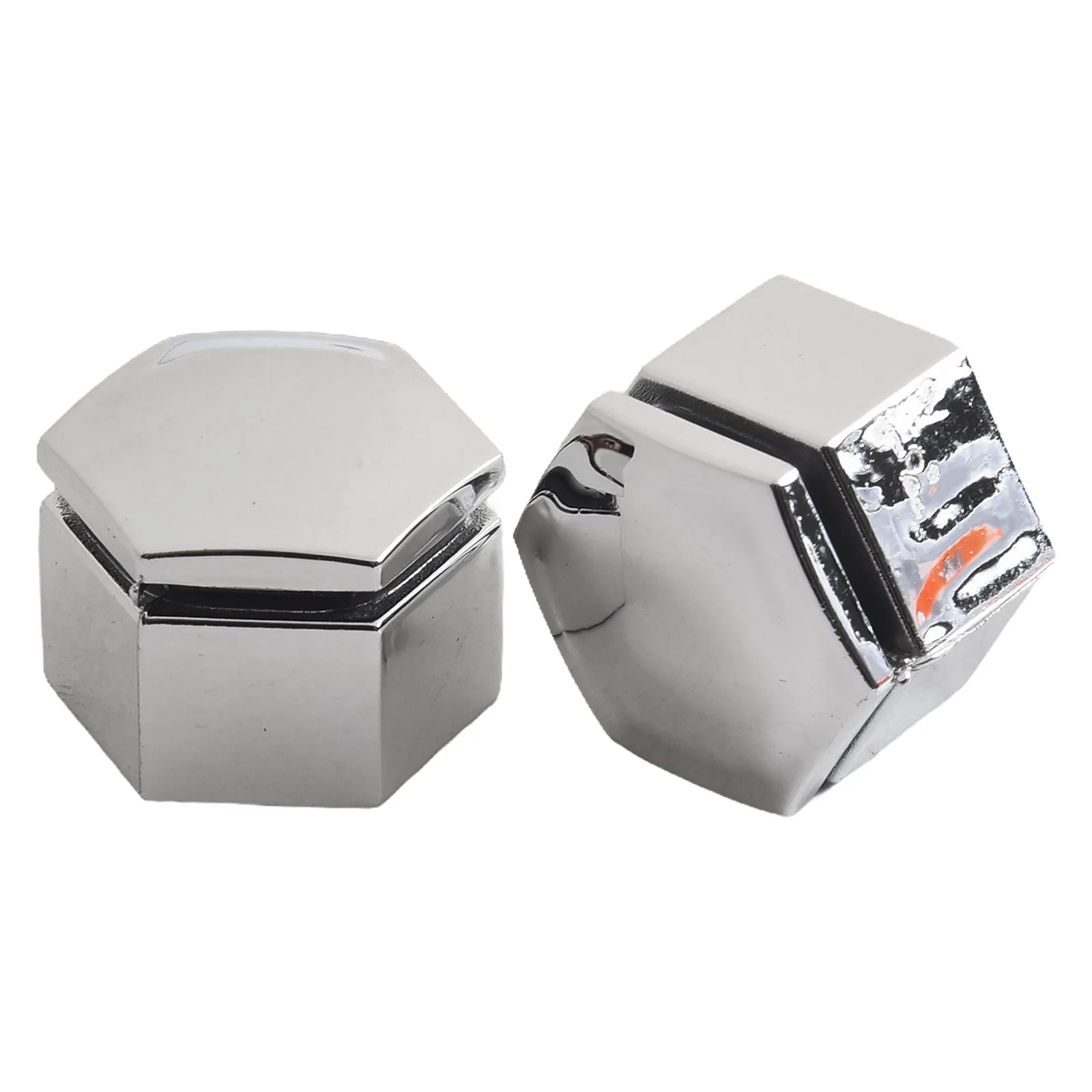 20 Chrome Wheel Nut Compatible with 22mm Car Wheel Bolts with Removal Tool to Minimize Dirt Accumulation on Bolt Heads