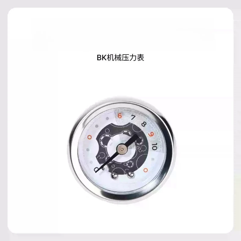 1/8 3-Way Mechanical Pressure Gauge Set Universal T-Connector for Pneumatic Hydraulic System Pipeline