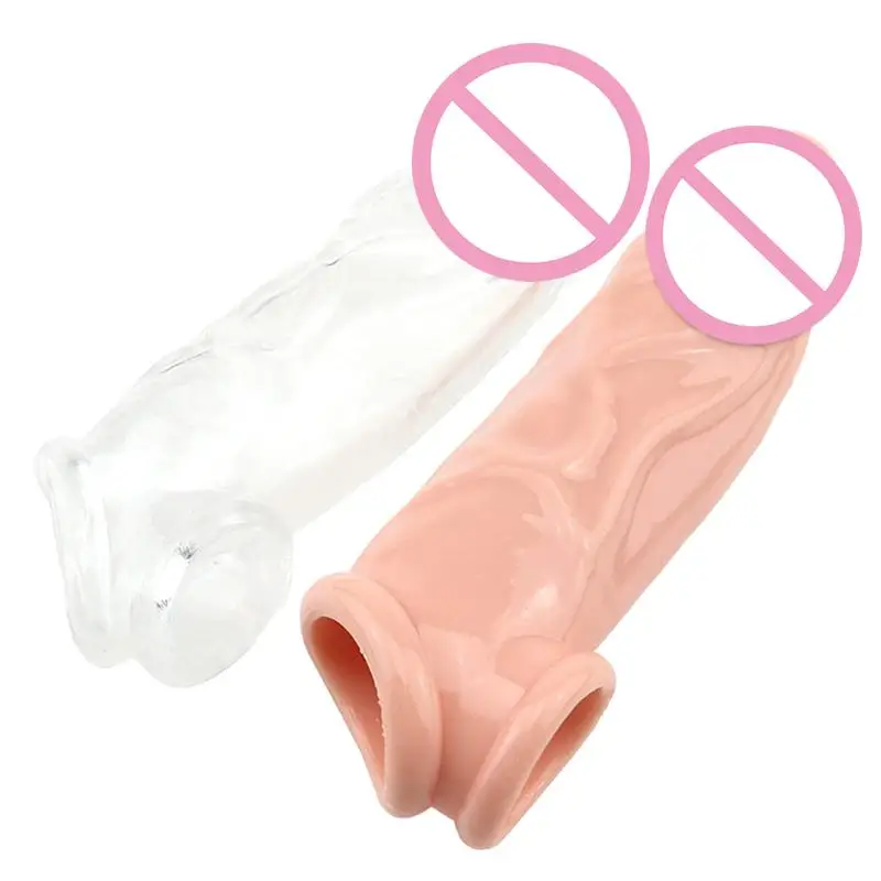 convenientPenis Ring Cock Ring Penis Enlargement Sleeve Extension Delay Ejaculation