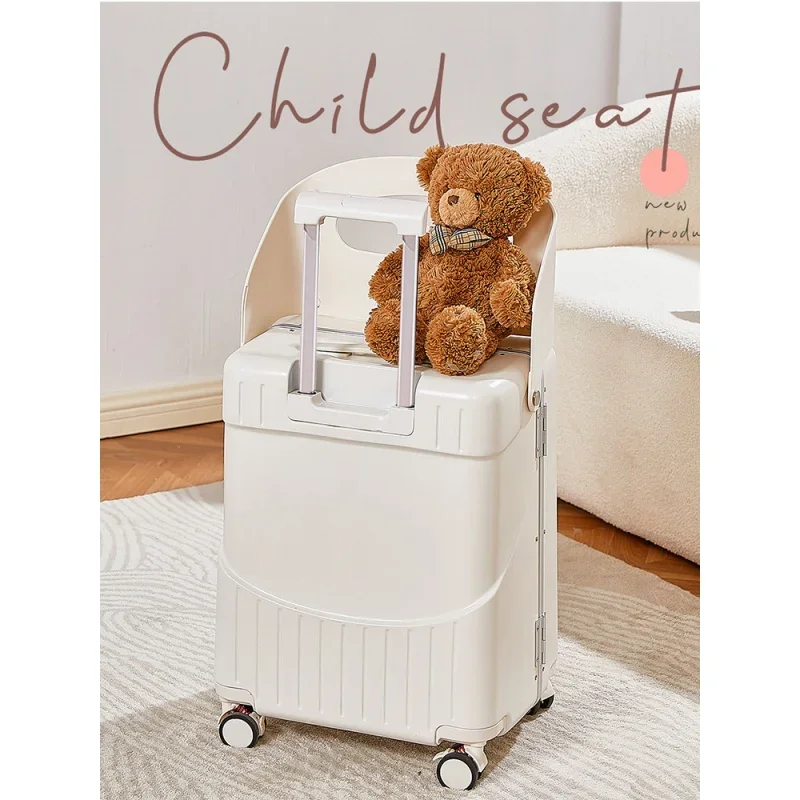 New Baby Mom Case Good-looking Parent-Child Trolley Case Can Mount Children's Luggage20Boarding Bag-Inch Roller Suitcase