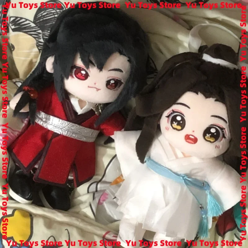 

В наличии Мини-кукла Cute Heaven Officials Bless Cotton Doll Xie Lian Hua Cheng Плюшевая фигурка куклы Tian Guan Ci Fu Одежда для кукол