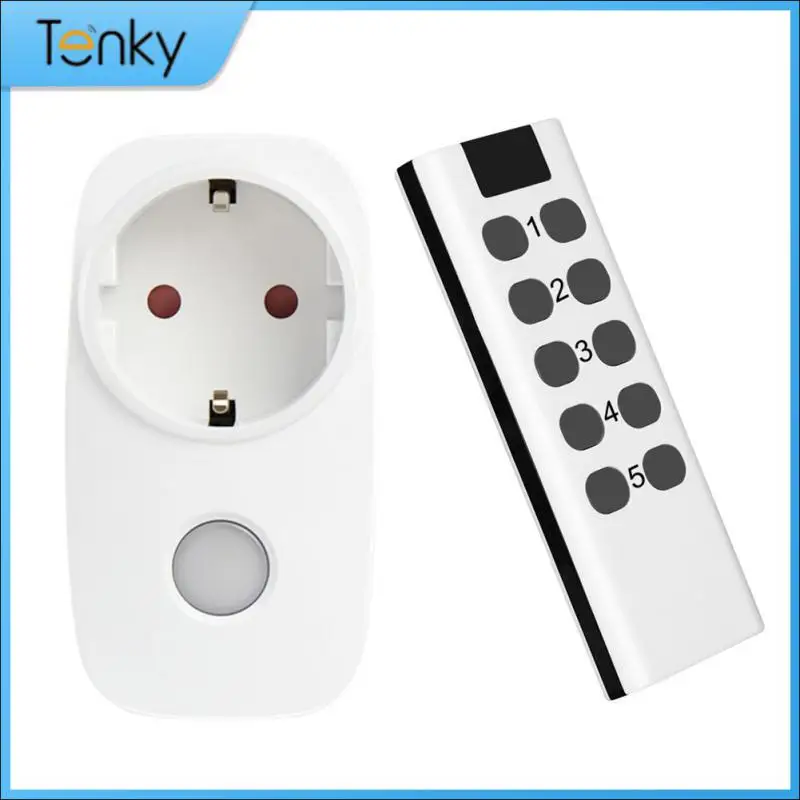 16a Power Socket Wireless Remote Control Outlet Eu Rf 433mhz Plug With Remote Controller Smart Homme