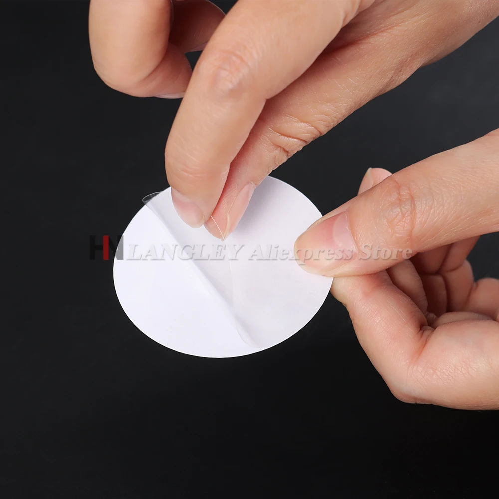 50mm Plastic Watch Dial Protecting Watch Dial and Hand Remover Case Back Pad Protector Watch Repair Tool for Watchmaker 50PCS