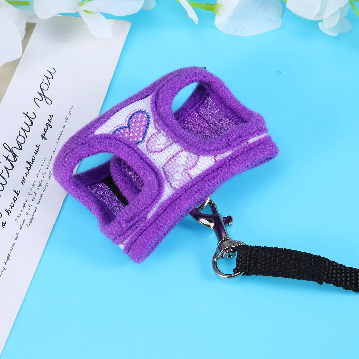 

Pet Harness With Leash Soft Breathable Lightweight Small Animal Hedgehog Year Round Use Outdoor Walking Jogging Supplies