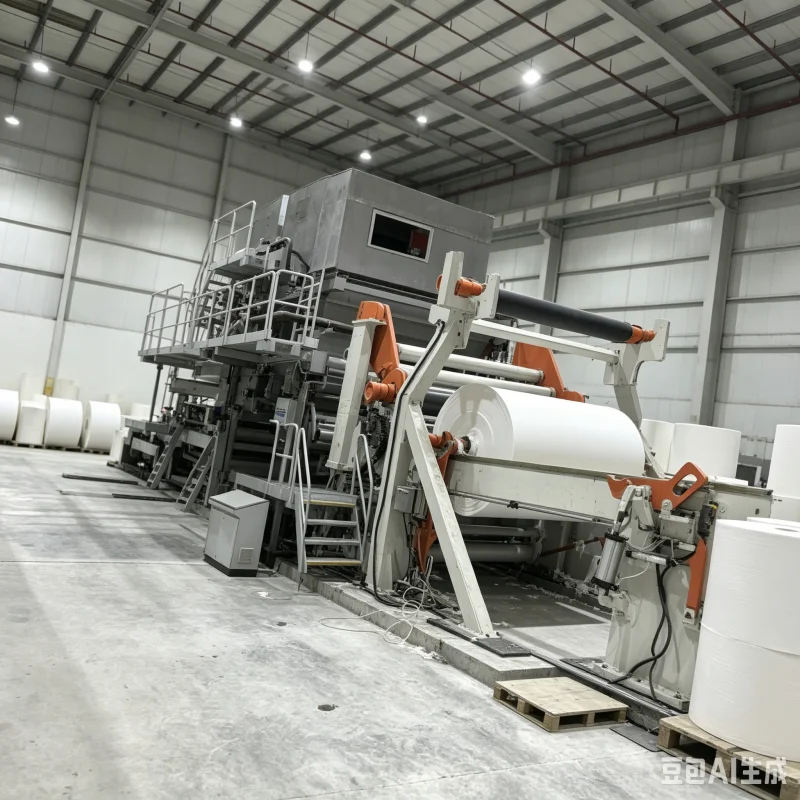 Advanced Tissue Paper Making Plant with Automatic Toilet Roll Embossing Slitting Rewinding Line for Paper Industry
