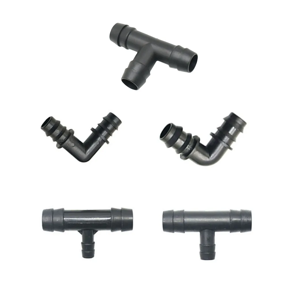 16mm To 8mm 10mm Tee Connector Reducer Splitter Fittings 1/2