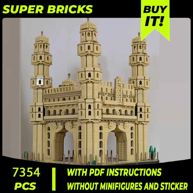 Moc Building Blocks Classic Architectural Model Monument Technical Bricks DIY Assembly Construction Toys For Kids Holiday Gifts