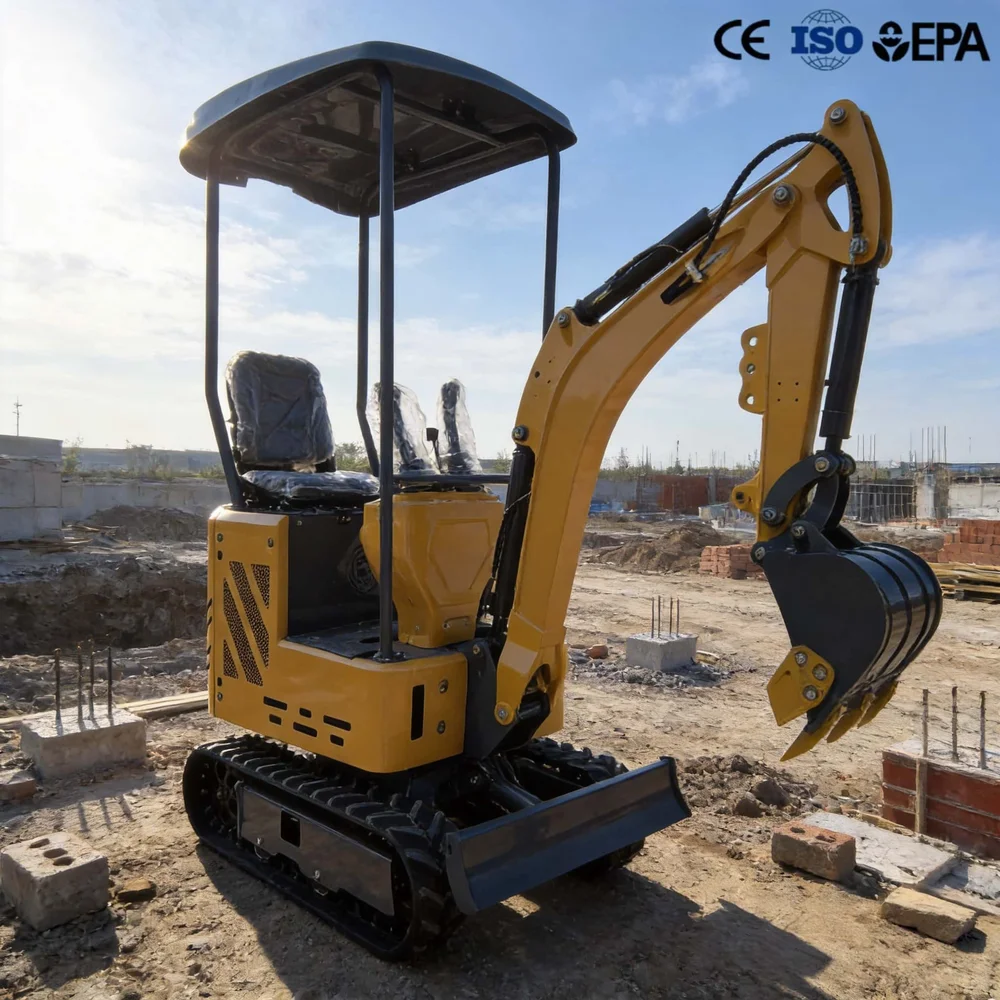 Urban Farming In China - Customized Small Mini Excavator 1 Ton