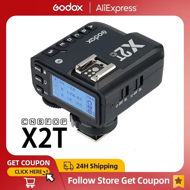 Godox X2 X2t-c X2t-n X2t-s X2t-f X2t-o X2t-p TTL 1 8000s HSS Wireless Flash