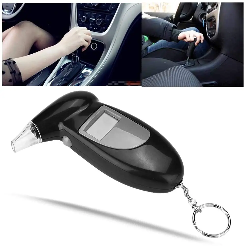 New version Birds Beak Vehicle Breathalyzer Blowing Digital Display Detector For Vehicle Portable Drink-driving Breathalyzer image 6