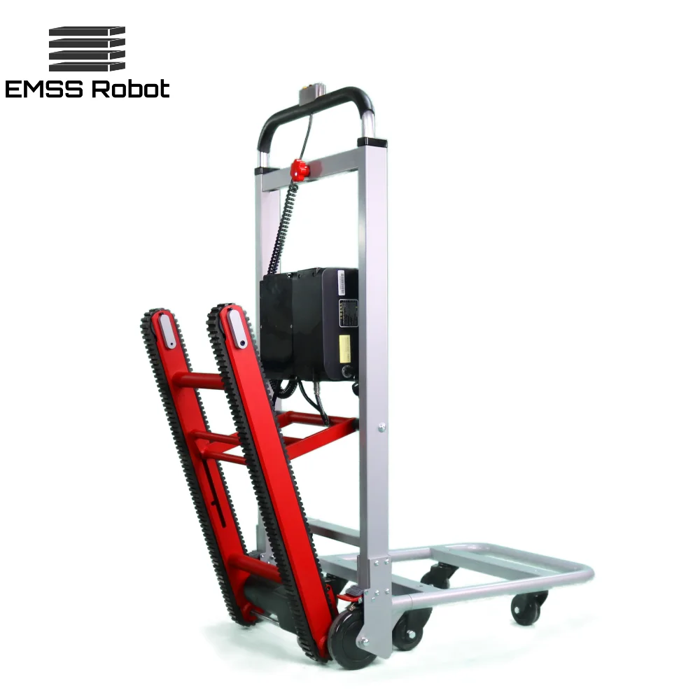 Trasporto Arrampicata Ascensore per scale in alluminio Scala elettrica cingolata Piattaforma elettrica Carrelli da trasporto Carrello da carico Arrampicata