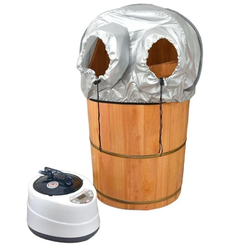

Foot soaking special bucket fumigation cedar wood deep steam foot bath