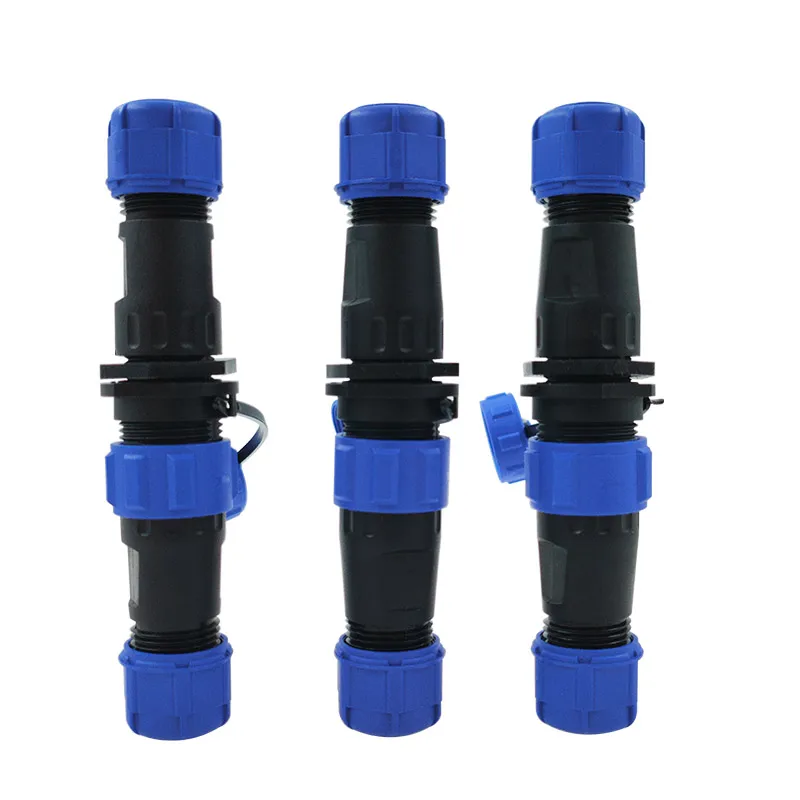 SP1310 SP1311 Waterproof docking connector plug SP13 2pin 3pin 4pin 5pin 6pin 7pin IP68 cable connector