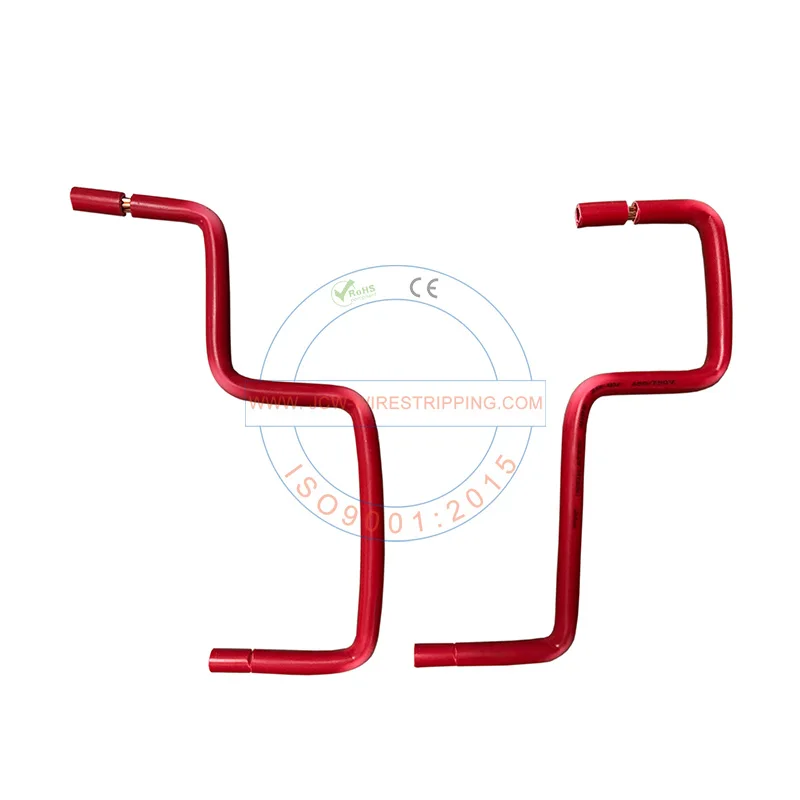 Máquina dobladora de cables pequeña automática JCW-CS10A Máquina peladora y dobladora de cables