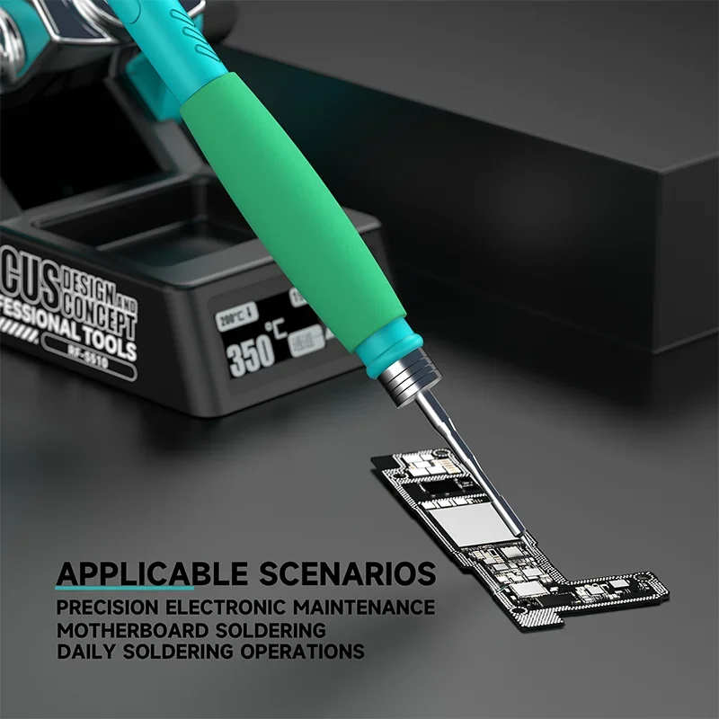 RF4 New Intelligent Soldering Station RF-S510 Type-C PD Fast Charging HD LCD Screen Mobile Phone Motherboard Chip Repair Tool