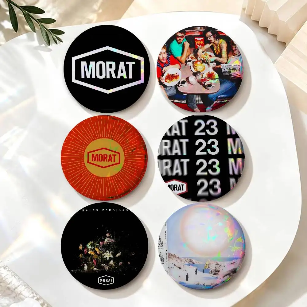 M-Morat Band Si Ayer Fuera Hoy Ya Es Manana  Brooch Lapel Pin Button Badge on Bag Clothing Hat Jewelry Accessories Toys Gift