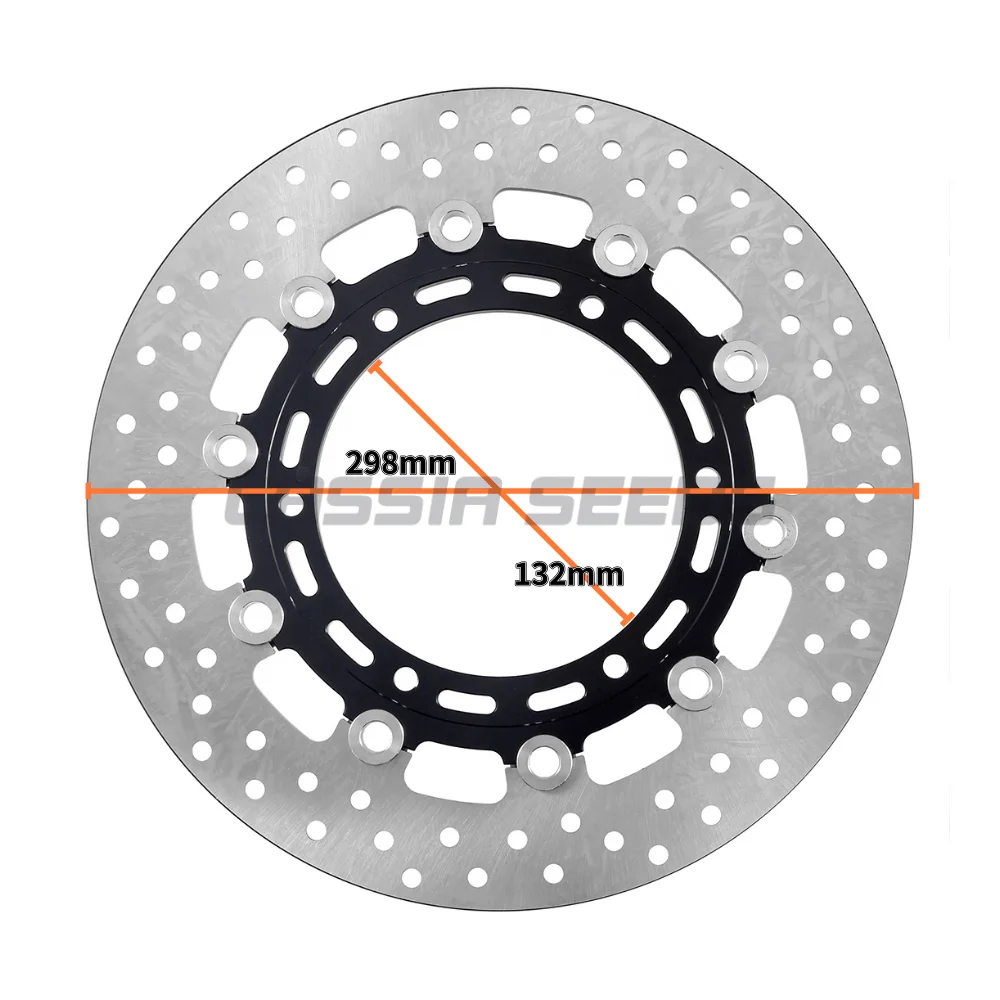 298mm Motorcycle Front Brake Disc Rotor Set for Yamaha XJ 600 TDM 900 FZS 1000 Fazer BT 1100 Bulldog XVS 1100 FJR 1300 XVS 1300