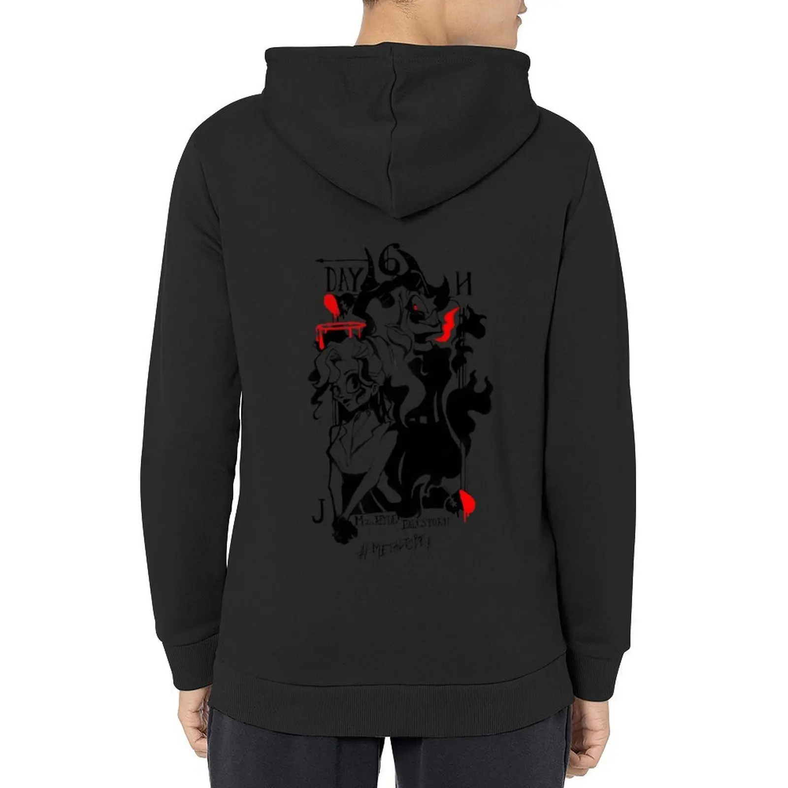 

Mz Hyde - Inspired by Halestorm - Metaltober Day 6 Hoodie mens clothes autumn new products mens clothing hoodie graphic