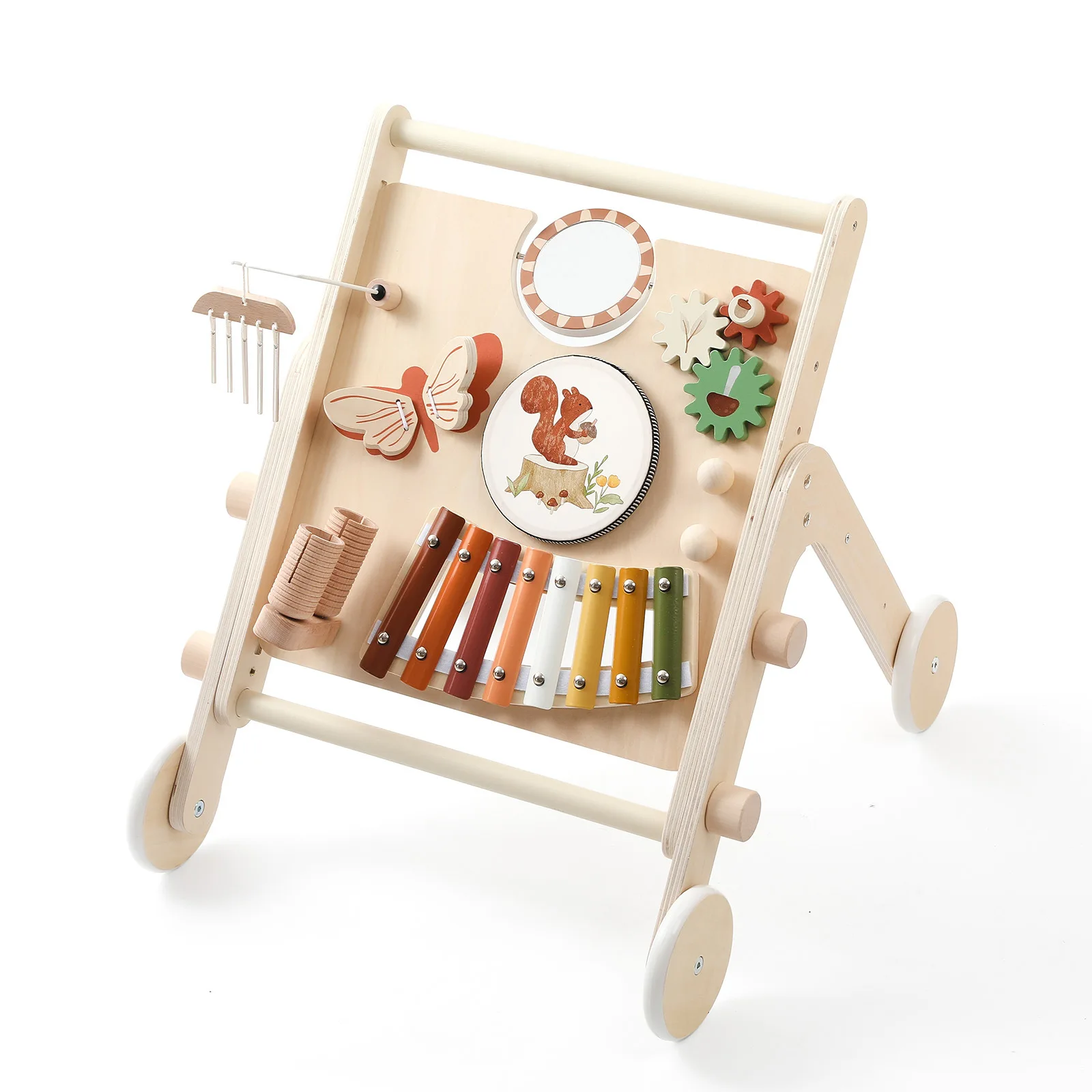 

Musical Play Cart Multifunctional Baby Early Education Puzzle Activity Table