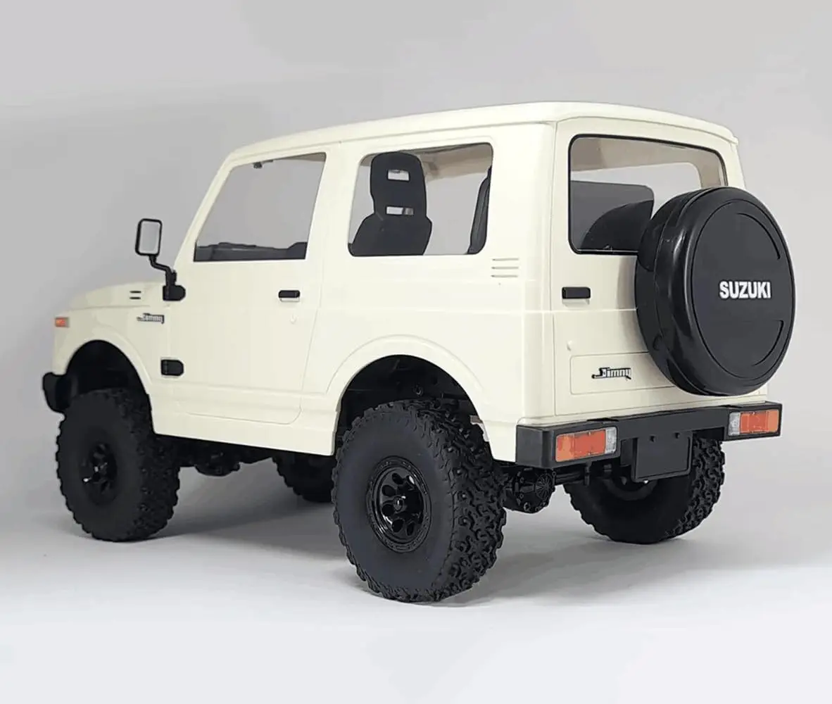 1/10 Scale 4x4 Off-Road Rock Crawler RTR with Proportional Steering, 370 Motor, Counter Rotating Gearbox, and Leaf Spring Chassis - Hobby Grade RC Truck