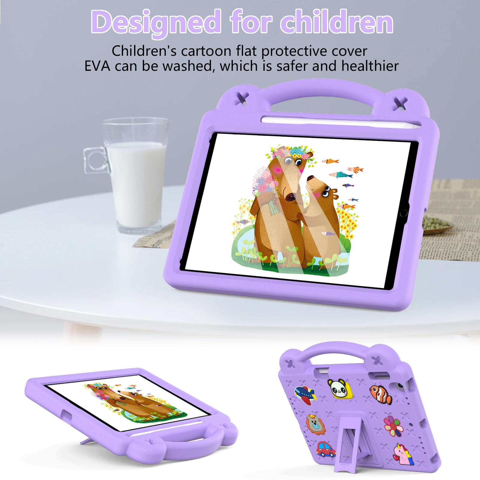 Kids EVA Case For Honor Pad V7 10.4 inch KRJ2-W09 Honor V6 Shock Proof Full Body Kids Children Safe Non-toxic Tablet Cover