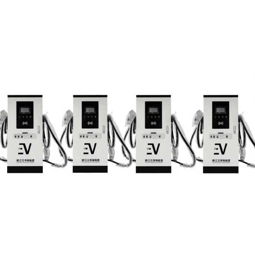 Multi Functional Car Charging Station, 80kw High-power Charging Pile, New DC EV Charger parking lot, park, office, New Energy