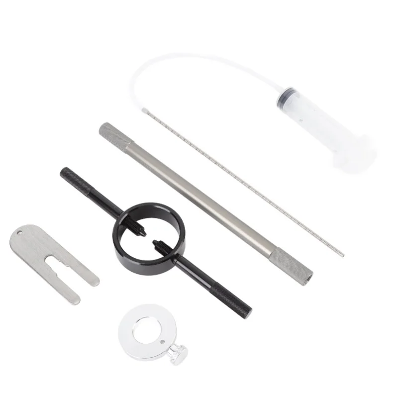 Fork Service Tool Kit Fork Oil Level Tool Spring Compressor Damper Rod Tool For Most Regular Cartridge And Inverted Forks