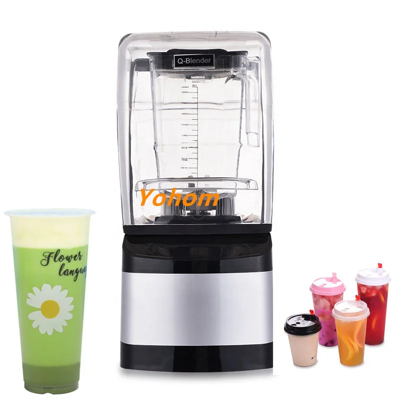 High Speed Best Kitchen Appliance Commercial 1.5L Juicer Blender Electrical Portable Juicer Soundproof Blender for Restaurant