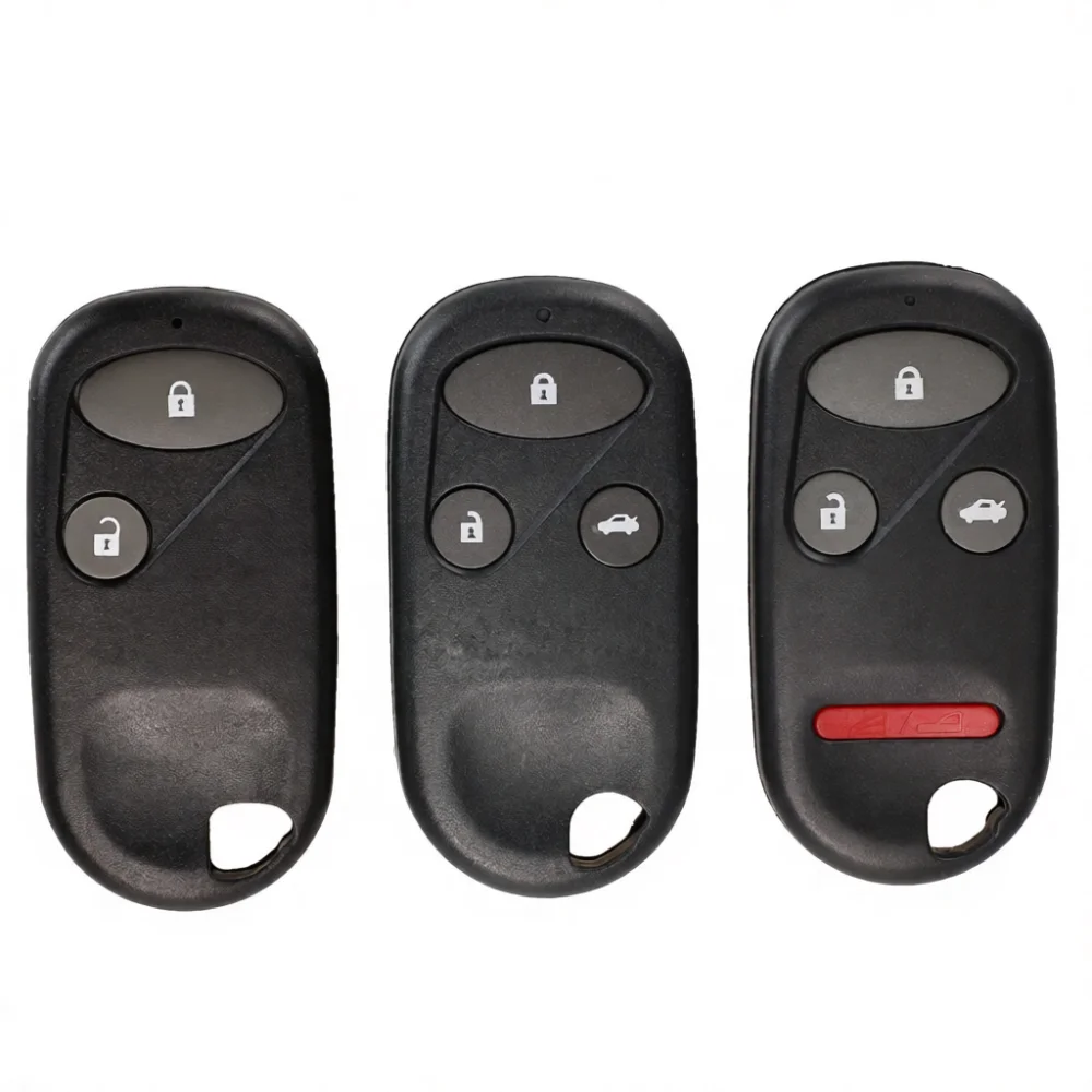 For Honda Remote Key Fob Replacement Case Holder 2 Button 3 Button 4 Button Car Key Repair Housing Accessory