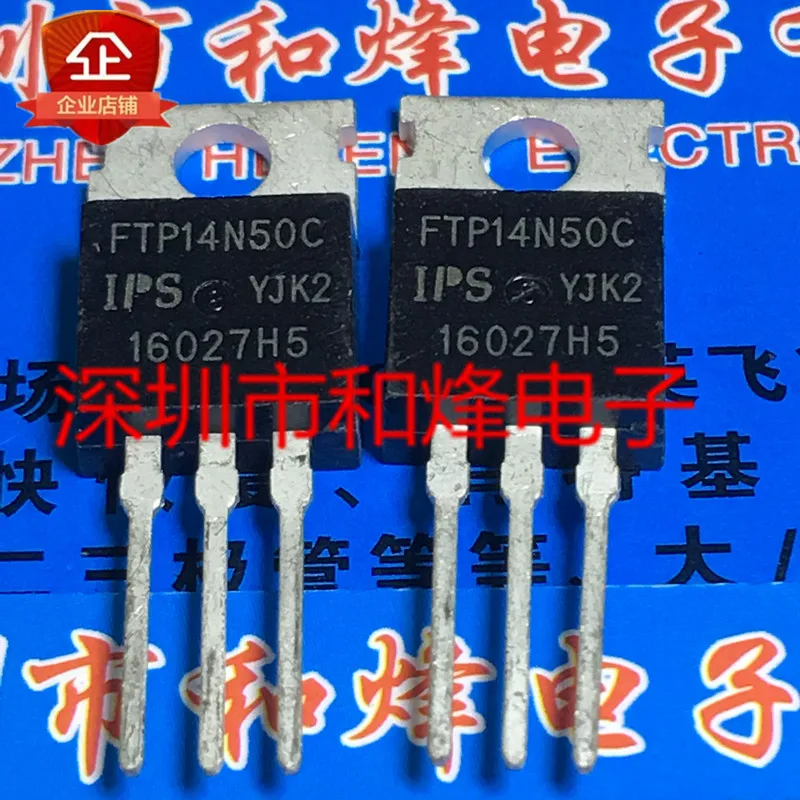 Original 4PCS/ FTP14N50C  TO-220 500V 14A